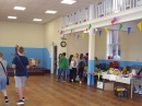 Stalls in the hall